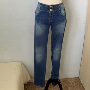 Praga Hook & Ladder Fade Skinny Jeans